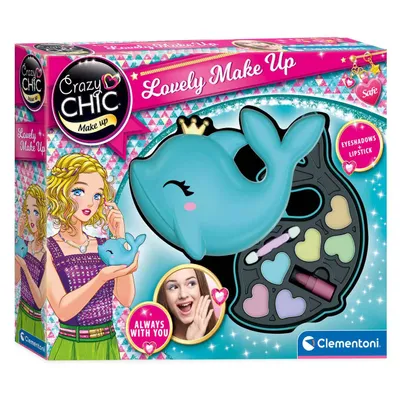 Obrázek produktu pro Clementoni Crazy Chic 18630, Sada na líčení pro děti, 6 rok/roky, Vícebarevný