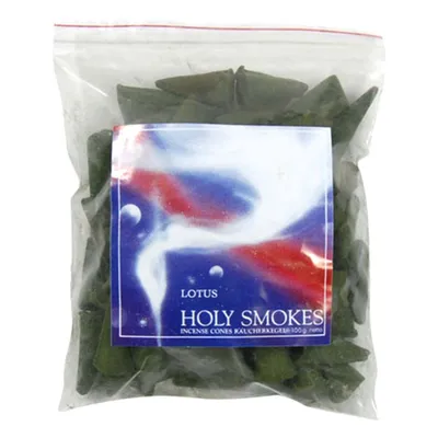 Image de Holy Smokes - Cônes d'encens Lotus, recharge de 100g