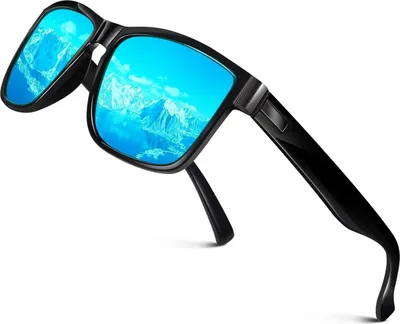 Image de LINVO Lunettes de soleil polarisées Protection UV400 Femmes Hommes Fashion CAT 3 CE