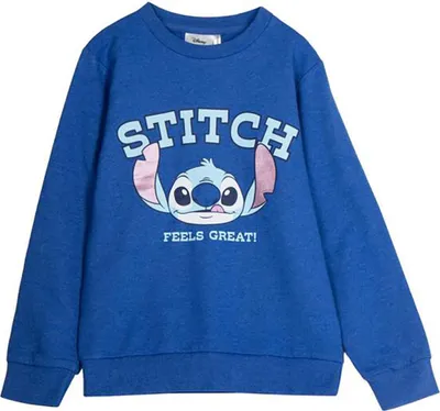 Produktbild von Cerda Group Stitch Gebürstetes Baumwoll-sweatshirt Blau 10 Years Jungen,Mädchen Blau 10 Years