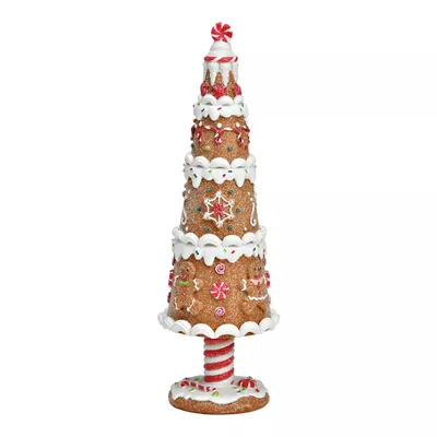 Produktbild von Tannenbaum in Lebkuchenoptik 25 cm