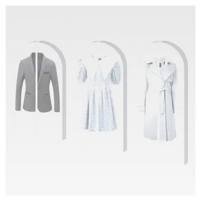 Produktbild von Transparente Staubschutzkleidung für Kleiderschränke und Aufbewahrung