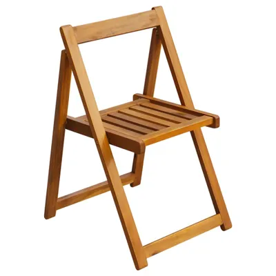 Image de vidaXL Chaises de jardin pliantes 2 pcs. Bois massif acacia