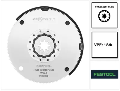 Obrázok produktu pre Pílový list Festool na drevo HSB 100/Bi/OSC | 203334