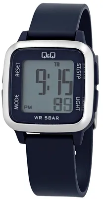 Produktbild von Q&Q Uni Armbanduhr silberfarbig, 5 ATM