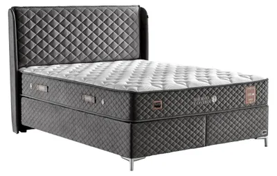 Produktbild von Bambi Boxspringbett Thermo Control 180x200, Taschenfederkern-Matratze, mit stauraum