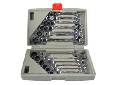 Obrázok produktu pre Račňové kľúče kĺbové 8-19mm 12ks 06528