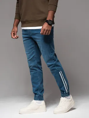 Immagine prodotto di Ombre Clothing Pantaloni da uomo Epule blu L