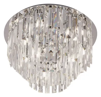 Immagine prodotto di Lampada da soffitto MONACO cromata 9xG9x15W in metallo, dimensioni: 28x42x42 cm, IP20, Maxlight