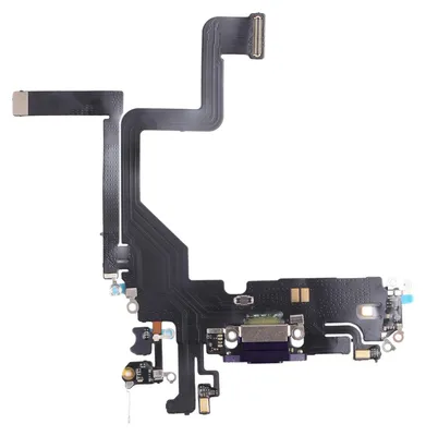 Produktbild von Für Apple iPhone 14 Pro Ladebuchse Charging Port Flex Kabel Ersatzteil Reparatur