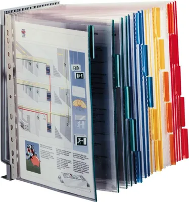Produktbild von DURABLE Sichttafelsystem FUNCTION WALL 20, 569200 farbig sortiert