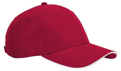 Image de Casquette Beechfield « Team Sports-Tech » LT3114 (taille unique) (rouge/blanc)