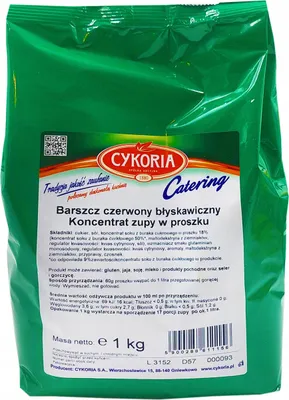 Zdjęcie produktu dla Barszcz czerwony błyskawiczny CYKORIA 1kg