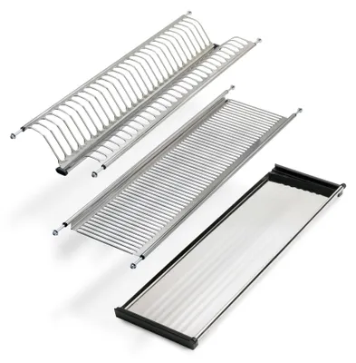 Zdjęcie produktu dla Emuca Ociekacz do naczyń ze stali nierdzewnej Drynox, moduł 900 mm, Stal nierdzewna