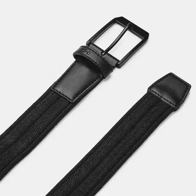 Immagine prodotto di Under Armour UA Cintura da golf intrecciata-BLK - 32