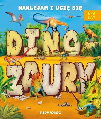 Obrázok produktu pre Dinozaury Naklejam i uczńô sińô