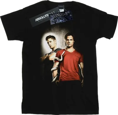 Produktbild von Supernatural - "Heaven And Hell" T-Shirt für Herren BI51928 (L) (Schwarz)