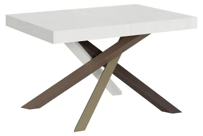 Immagine prodotto di Tavolo Allungabile 130-234x90x77 cm Volantis Bianco Frassino
