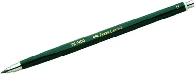 Zdjęcie produktu dla Faber-Castell 139411 Ołówek kopertowy TK® 9400 bez klipsa - 2 mm, wys., ciemnozielony