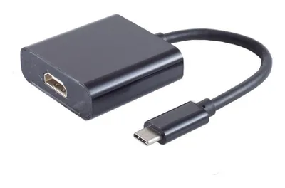 Immagine prodotto di S-Conn 14-05001 Adattatore cavo video nero da 0,2 m USB C HDMI tipo A (standard) (14-05001)