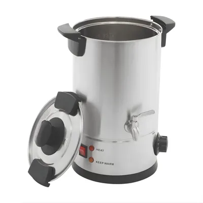 Produktbild von Elektrischr Wachsschmelzer 8L – 1500W Edelstahl mit Temperaturregelung 86–230°C & Auslaufhahn – Schwarz