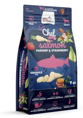 Produktbild von SYTA MICHA Lachs, Pastinake und Erdbeere 9kg