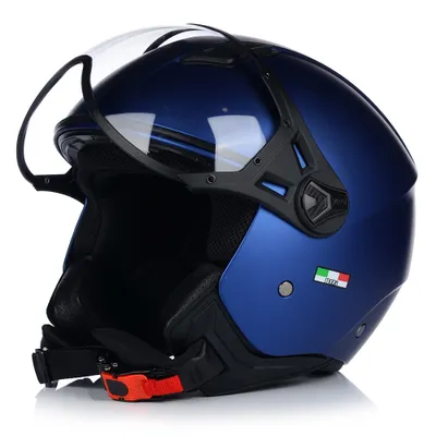 Jet Helm VITO MODA Herren Damen Jethelm Visier ECE