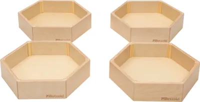 Produktbild von Betzold Barfußinsel, Fühlbox für Sinnesförderung, Setgröße: 4 Stück