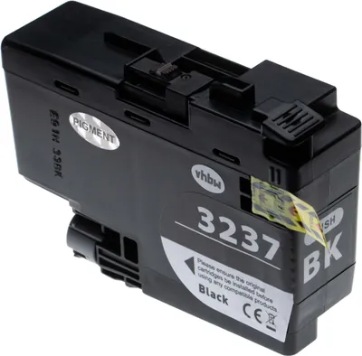 Produktbild von vhbw Tintenpatrone Schwarz als Ersatz für Brother LC-3237BK, LC3237BK (kompatibel, 65ml + Chip)