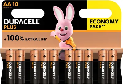 Produktbild von Duracell - Plus Power 100 Alkaline Batterie Aa Lr6 10 Einheit