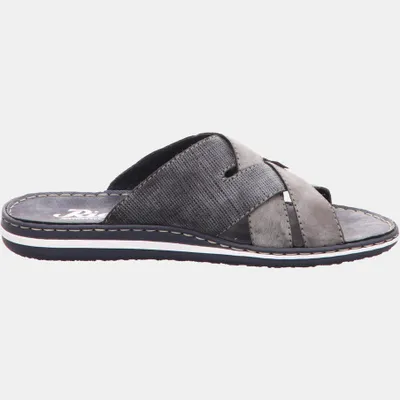 Produktbild von Rieker Herren Pantolette Clog Sandale 21062-15, Größe:41 EU, Farbe:Blau