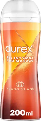 Produktbild von Durex Play 2in1 Massage & Lubricant mit Ylang Ylang Gleitmittel Gleitgel 200 ml