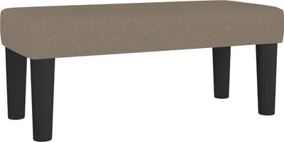 Produktbild von Sitzbank Taupe 70x30x30 cm Stoff
