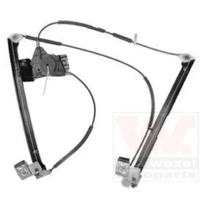 Image de Lève-vitre avant gauche électrique Van Wezel pour VW Polo