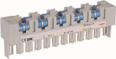 Produktbild von DEHN DEUTSCHLAND DEHN Bs-Ableiter 907400 Dehnrapid LSA für 10DA DRL 10 B 18