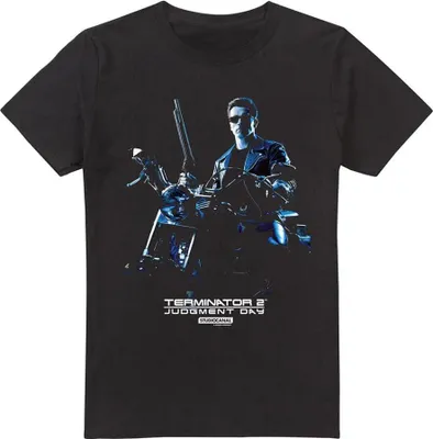 Immagine prodotto di Terminator - Maglietta da uomo TV5187 (3XL) (Nero)