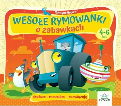 Zdjęcie produktu dla Wesole rymowanki o zabawkach 4-6 lat