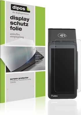 Produktbild von 4x Schutzfolie für Verifone V660p matt Displayschutzfolie Folie Display Schutz dipos