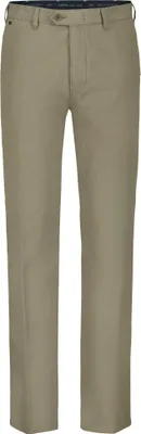 Produktbild von Brühl - Comfort Fit - Herren Flatfront Hose, Parma (0319184090100), Größe:33, Farbe:Sand (230)