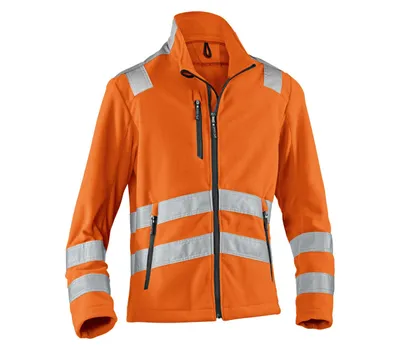Produktbild von Fleecejacke neonorange Gr. XXXXL