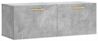 Obrázok produktu pre vidaXL Nástenná skrinka betónová sivá 100x36,5x35 cm odvodený drevený výrobok