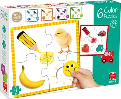 Produktbild von GOULA 6 Farben-Puzzle