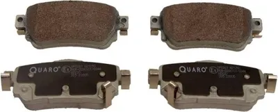 Produktbild von QUARO Bremsbeläge Satz Hinten Bremsklötze für NISSAN Qashqai II (J11, J11) QP8267