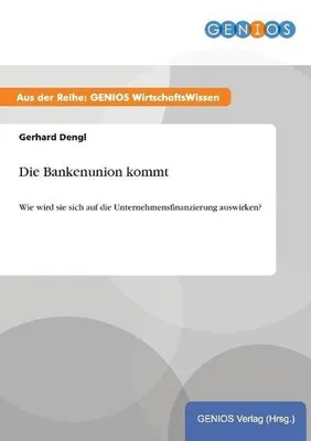 Obrázek produktu pro Die Bankenunion kommt