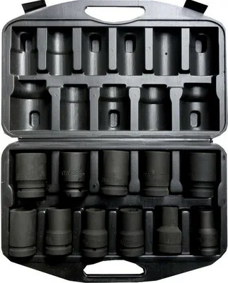 Image de GEKO Douilles à percussion 1", set de 11, 17-41mm G10076