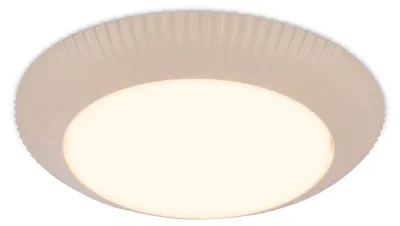 Produktbild von Briloner LED Deckenlampe Ø39x6 cm 17,5W 2000lm 3000K Warmweiß Beige - Deckenleuchte Wohnzimmer Schlafzimmer Flur Küche