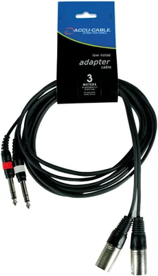 Zdjęcie produktu dla ADJ AC-2J6S-2XM 3 m Kabel audio