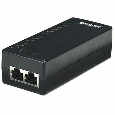 Produktbild von INTELLINET PoE Injektor 1-Port 48V DC IEEE 802.3af       sw retail