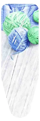Produktbild von Colombo Bügelbezug 130 x 50 cm Knäuel Blau Größe L