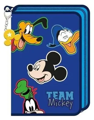 Produktbild von Einfachfach-Federmäppchen mit Mickey-Motiven – Beniamin